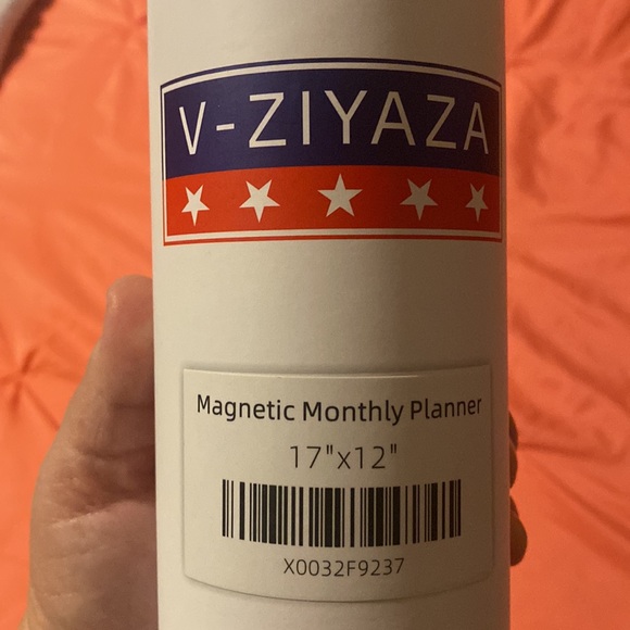 Magnetic monthly planner, 17” x 12”. Sealed in tube, never been opened - Picture 5 of 5